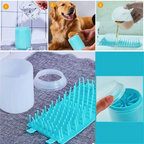 Picots en silicone souple du nettoyeur de pattes