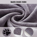 Pack Retour de balade : serviette microfibre pour chien